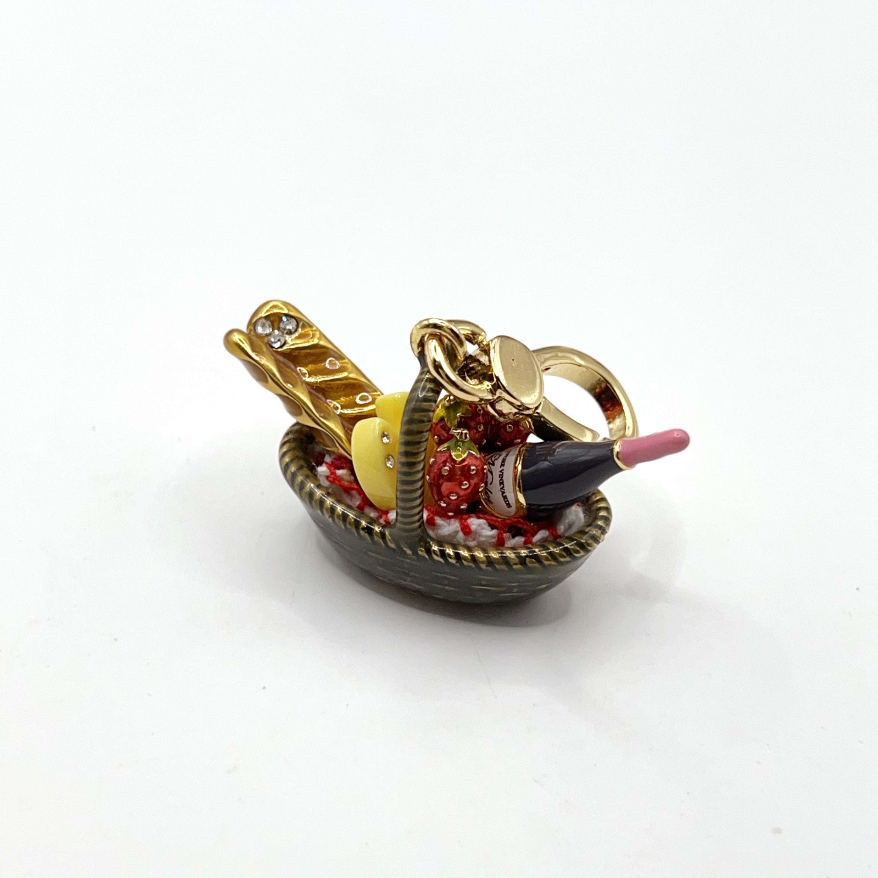 Z06-Juicy Couture picnic basket charm