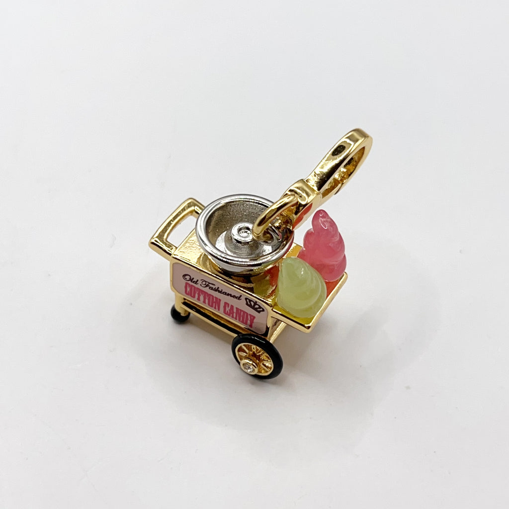 T13-Juicy Couture cotton candy cart charm