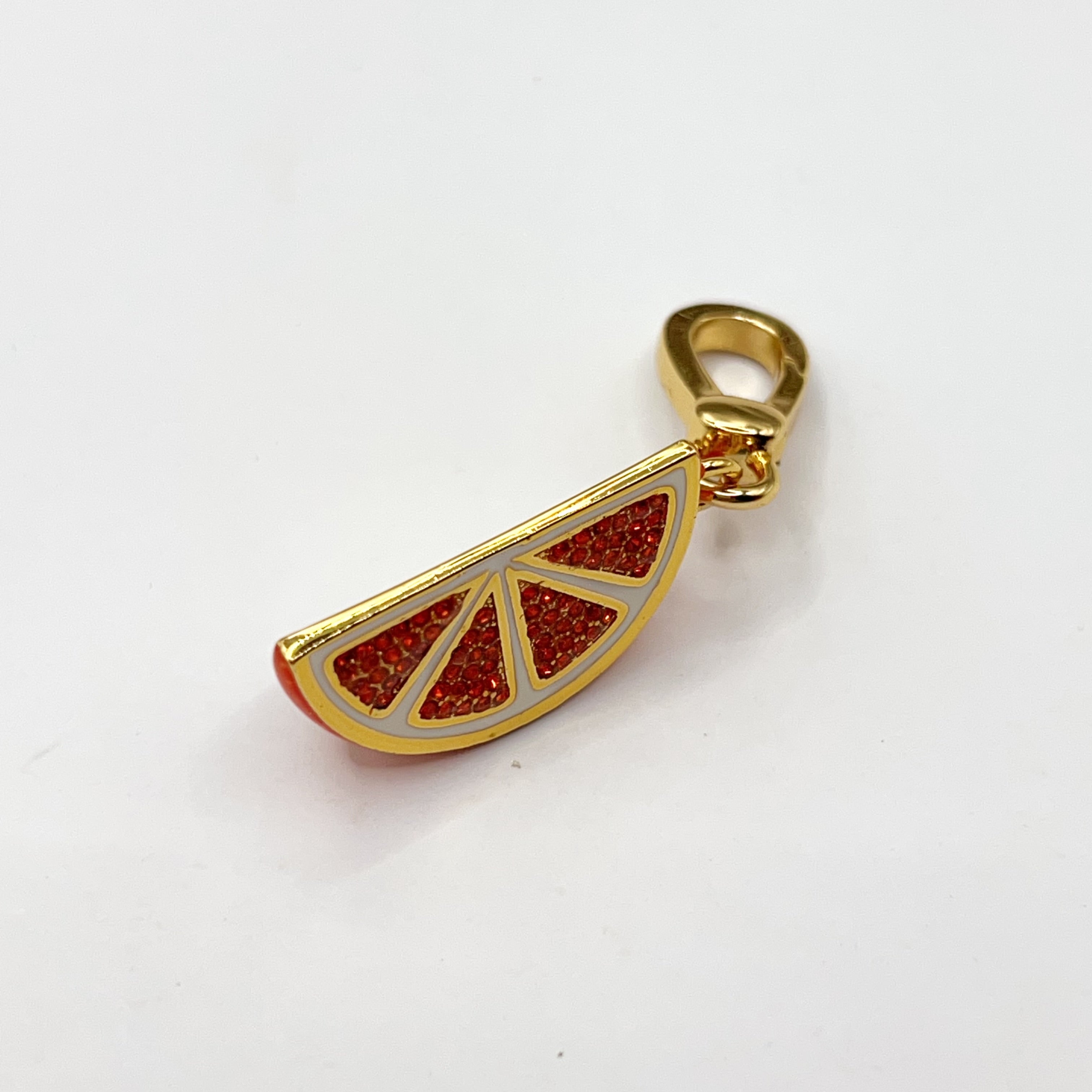 JC077-Juicy Couture orange slice charm