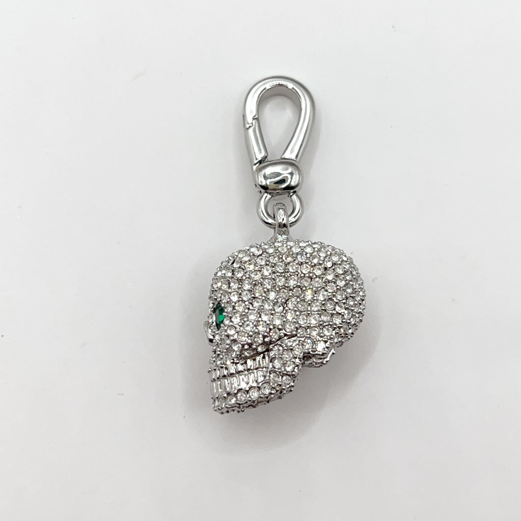 JC586-Juicy Couture pave skull charm