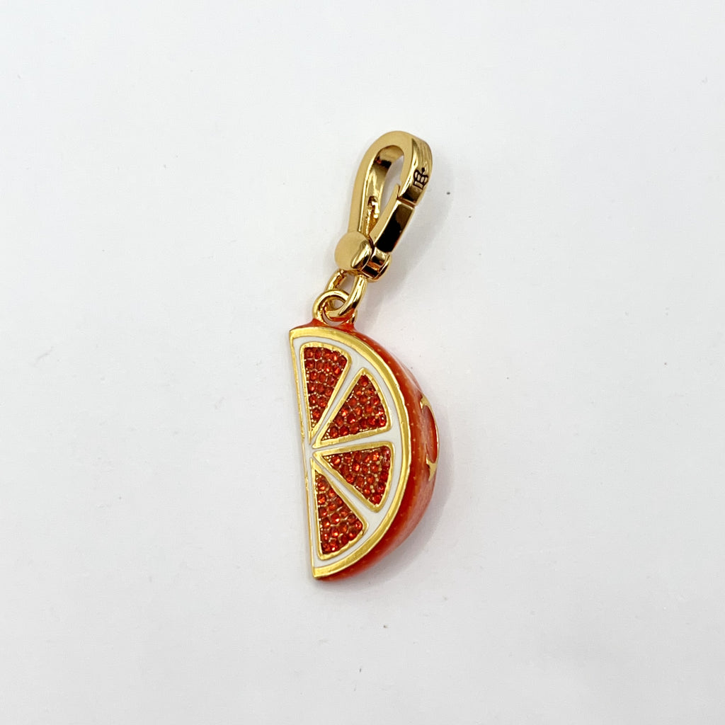 JC077-Juicy Couture orange slice charm