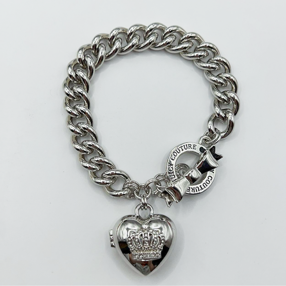 Juicy Couture charm bracelet 17.5cm