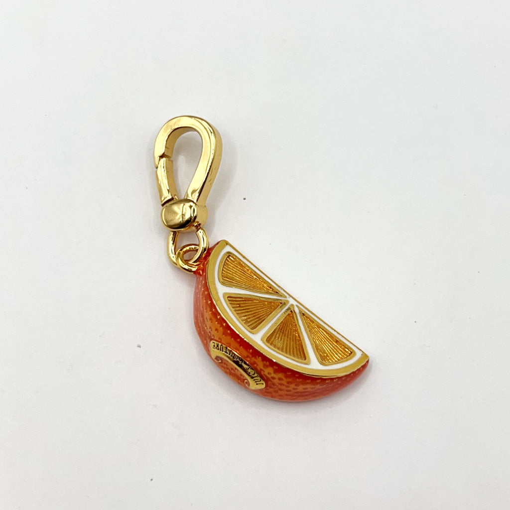 JC077-Juicy Couture orange slice charm