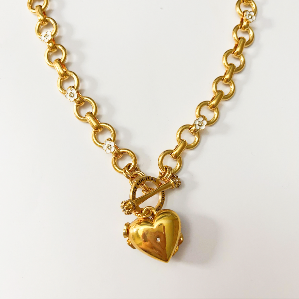 Juicy Couture charm necklace 46cm