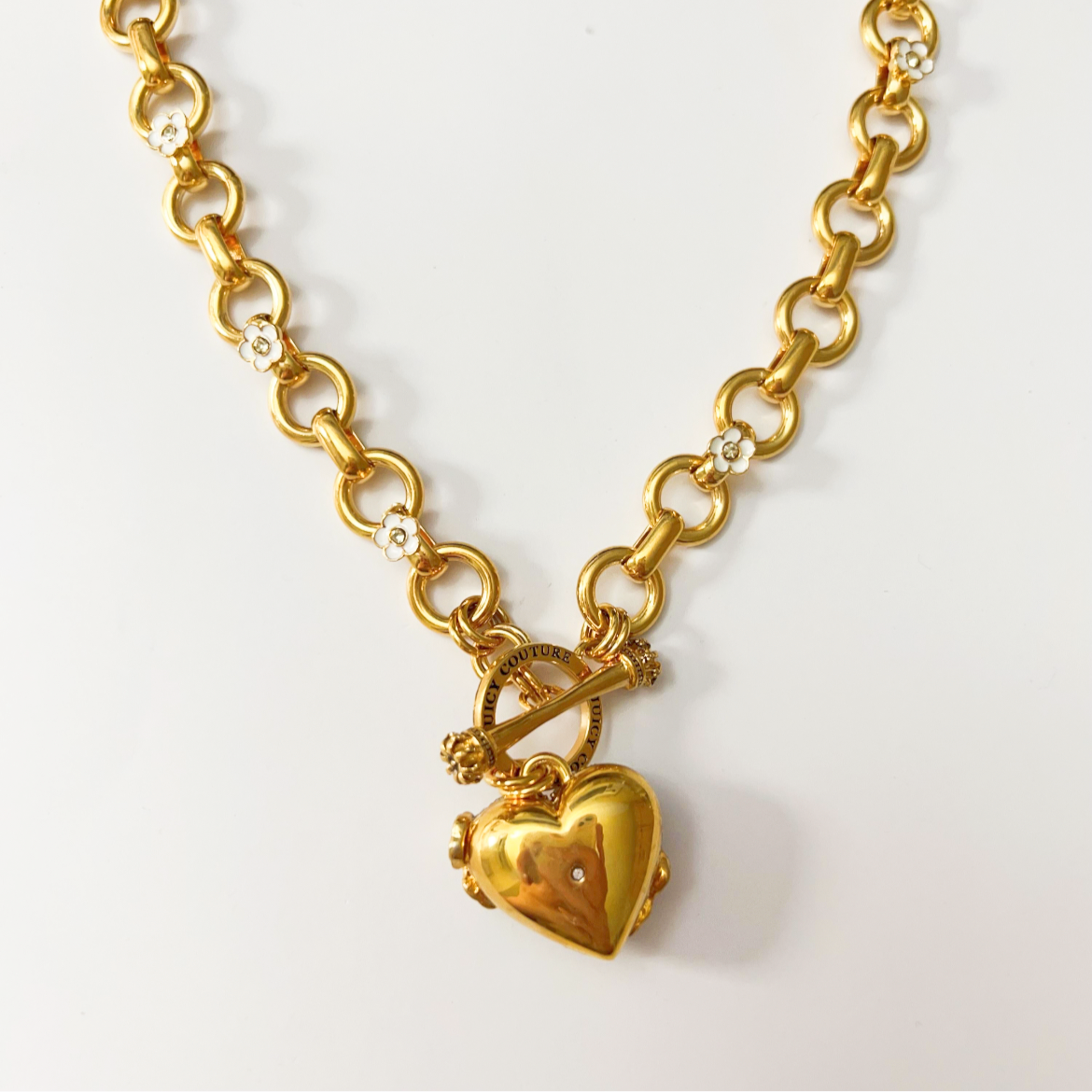 Juicy Couture charm necklace 46cm