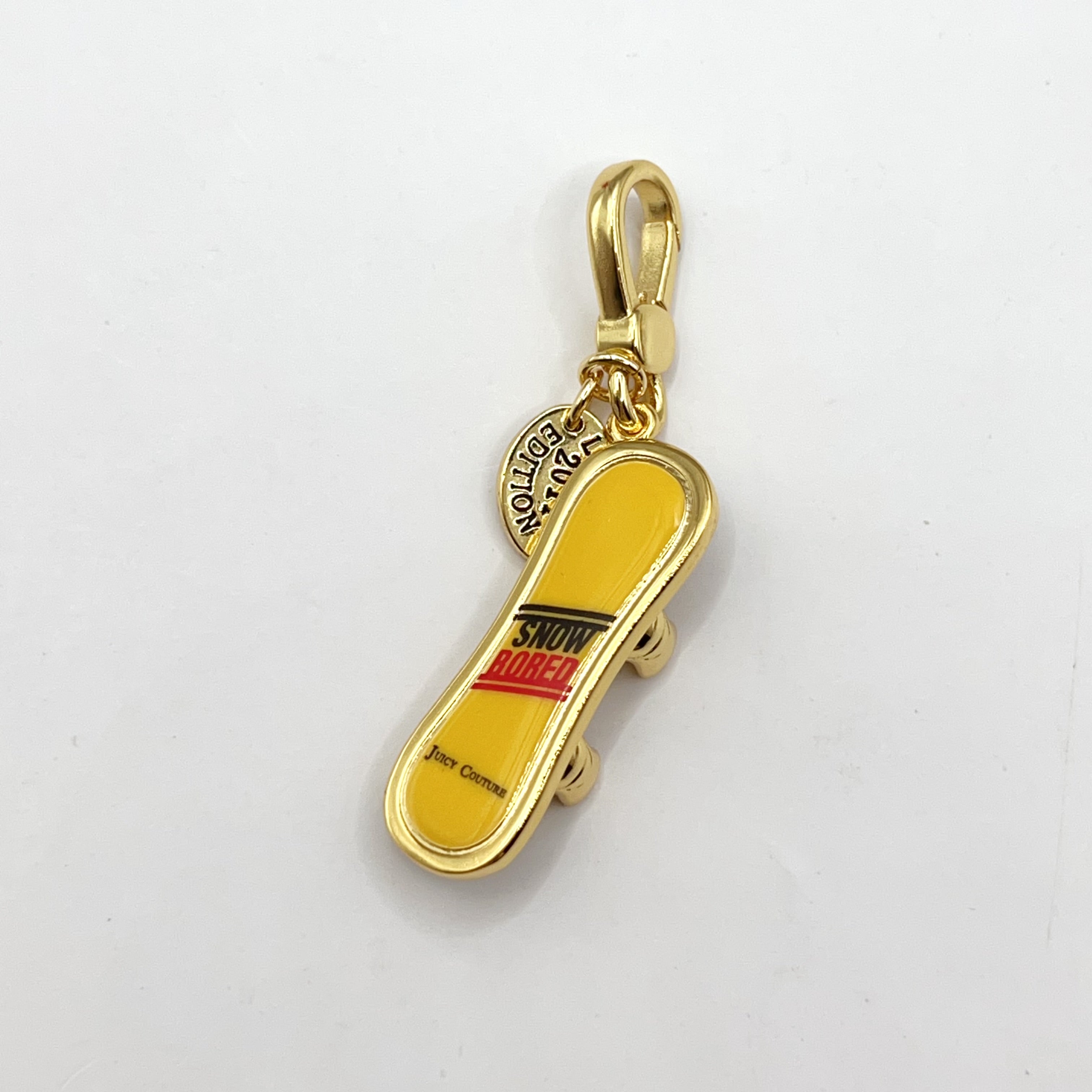 JC518-Juicy Couture ski board charm