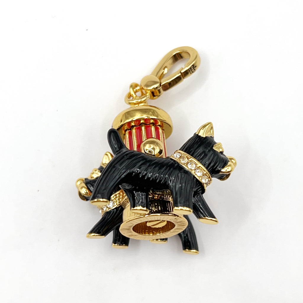 JC086-Juicy Couture scotties around fire hydrant charm