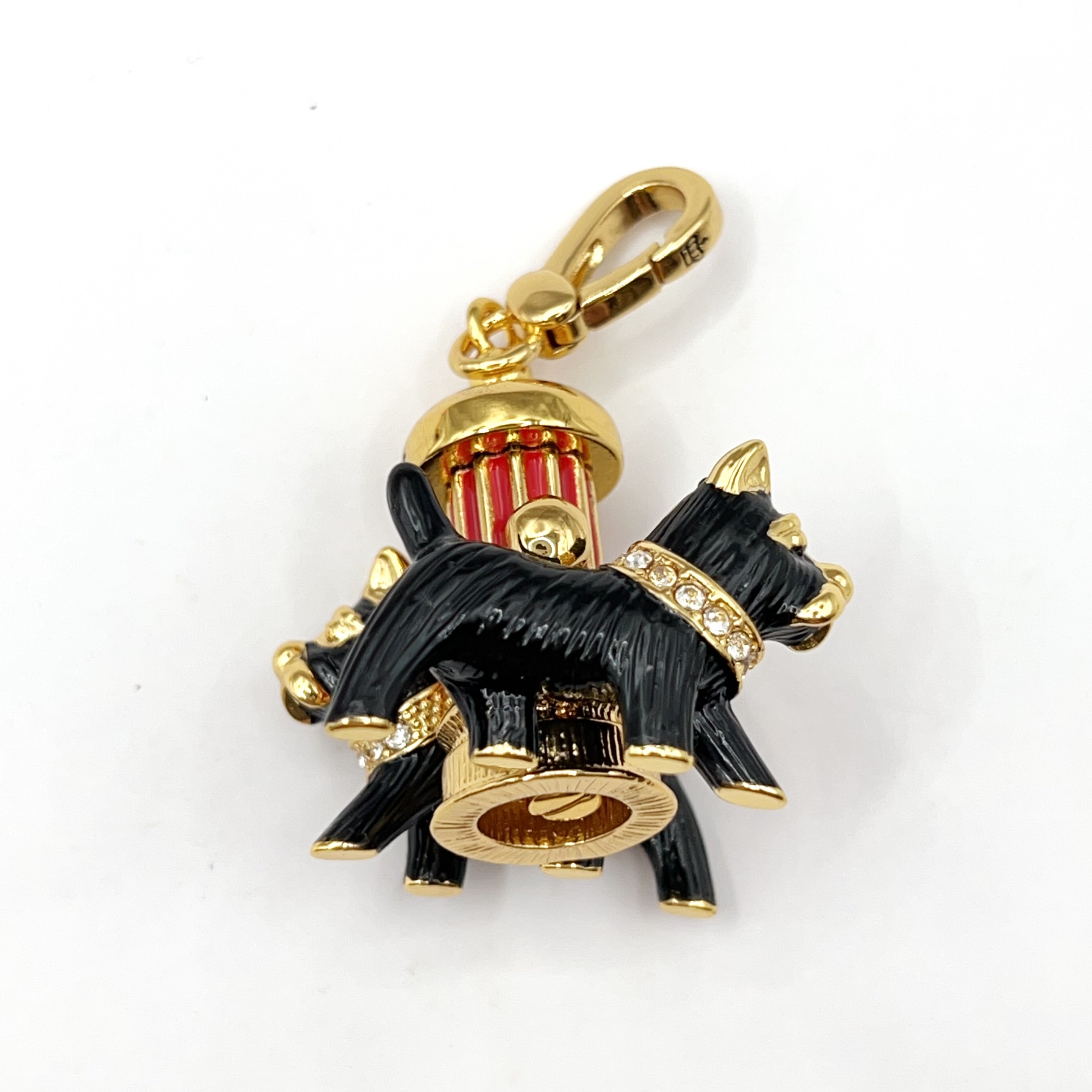 JC086-Juicy Couture scotties around fire hydrant charm