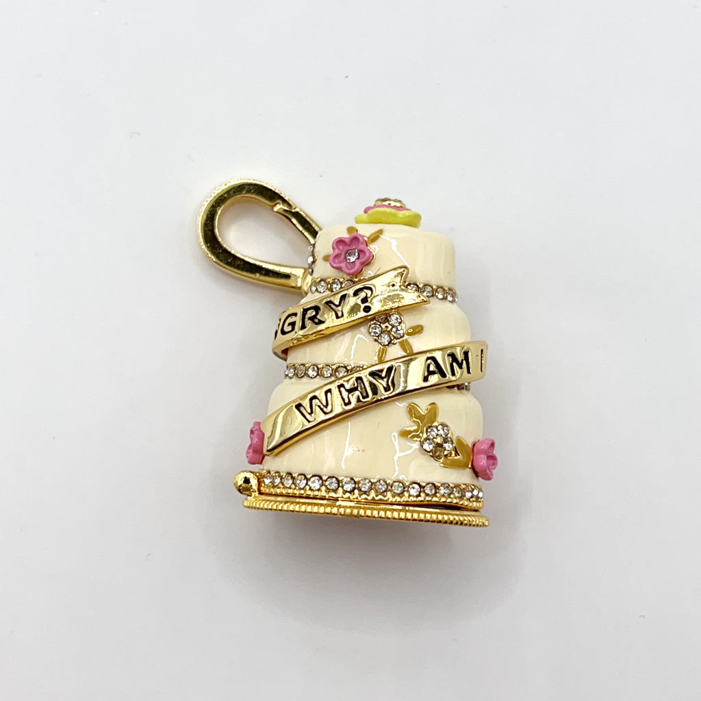 O04-Juicy Couture wedding cake charm