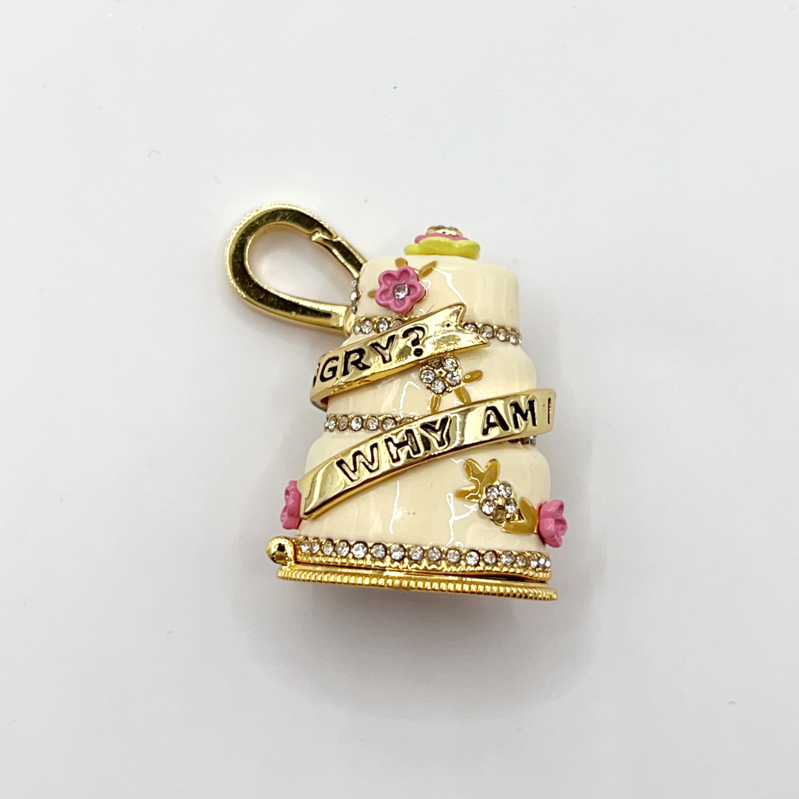 O04-Juicy Couture wedding cake charm