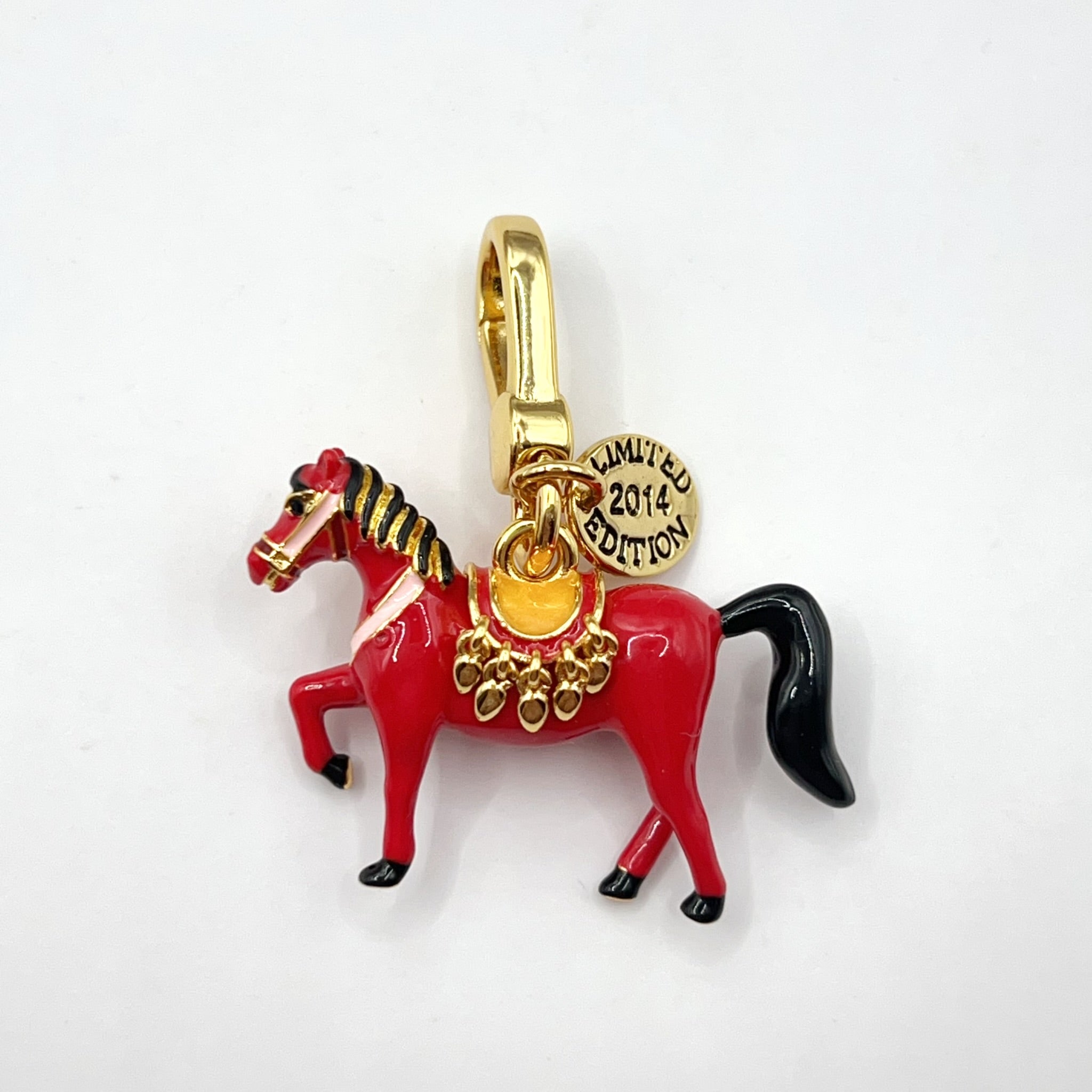 JC645-Juicy Couture red horse charm