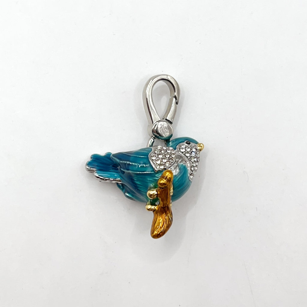 H03-Juicy Couture blue bird charm