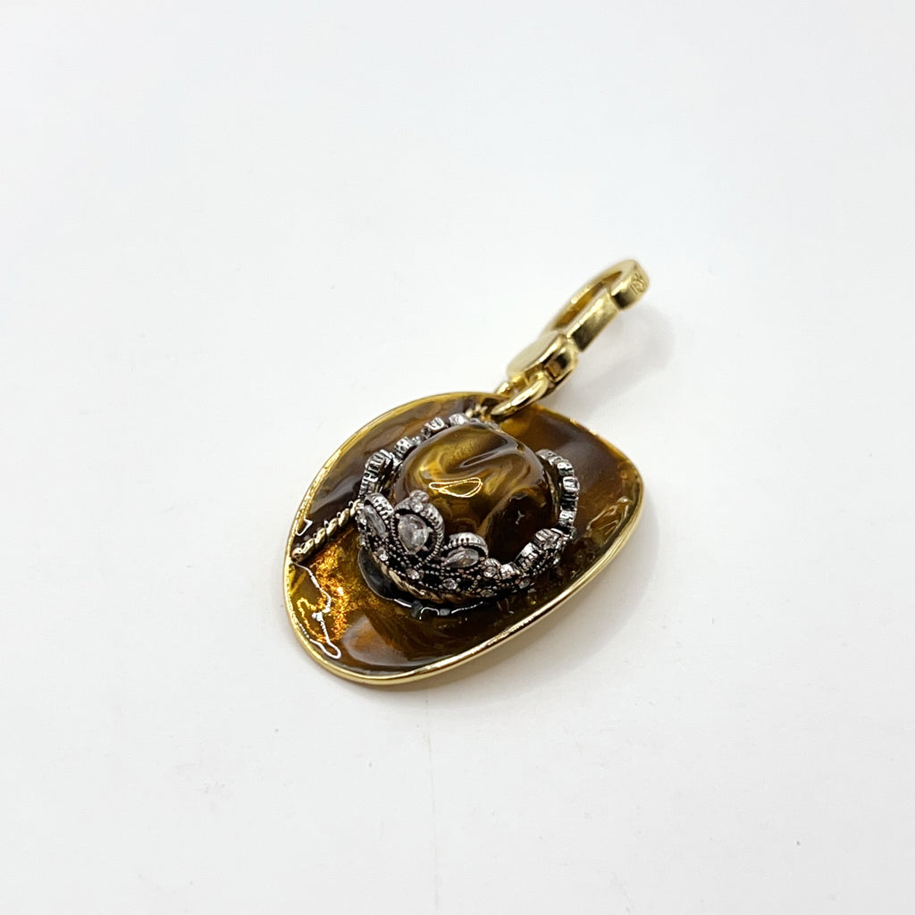 Y10-Juicy Couture cowboy hat charm