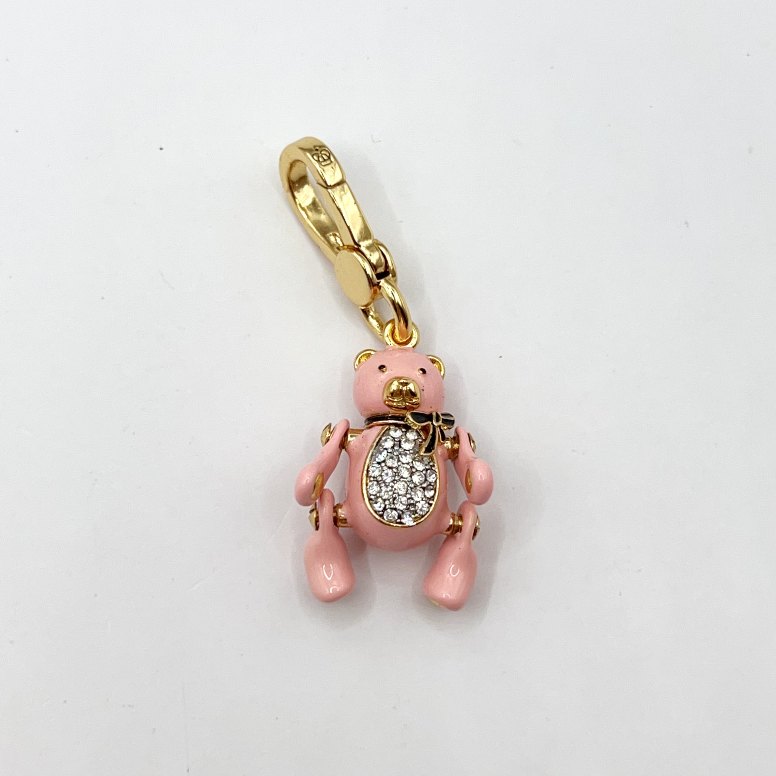 X05-Juicy Couture pink teddy bear charm