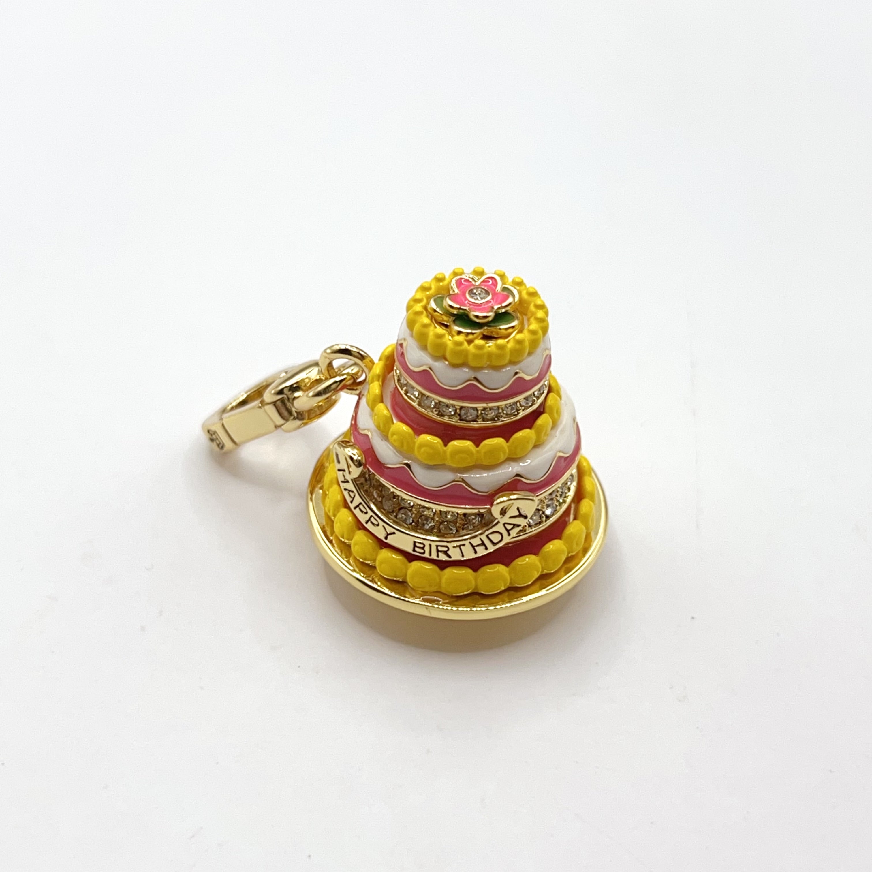JC039-Juicy Couture yellow cake charm