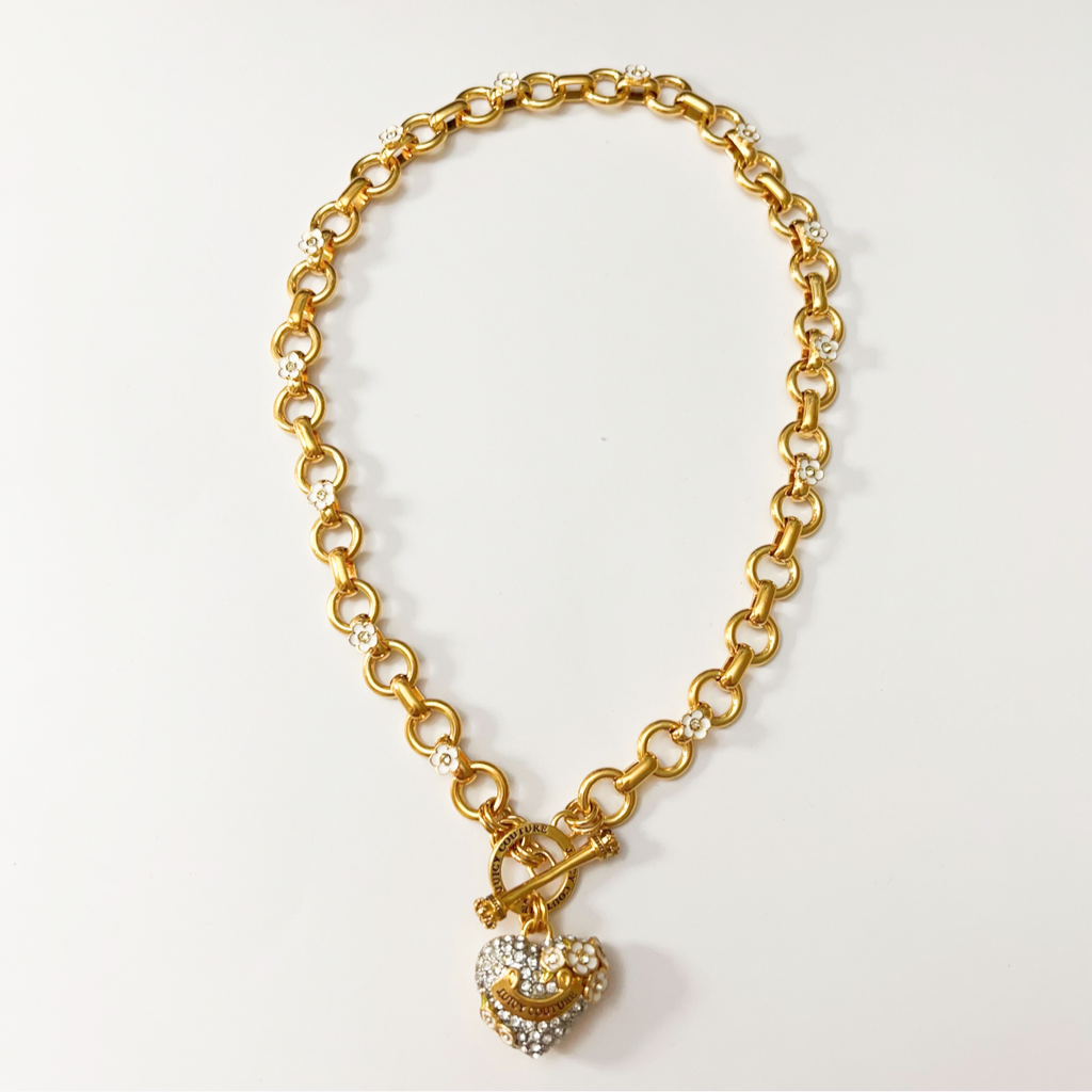 Juicy Couture charm necklace 46cm