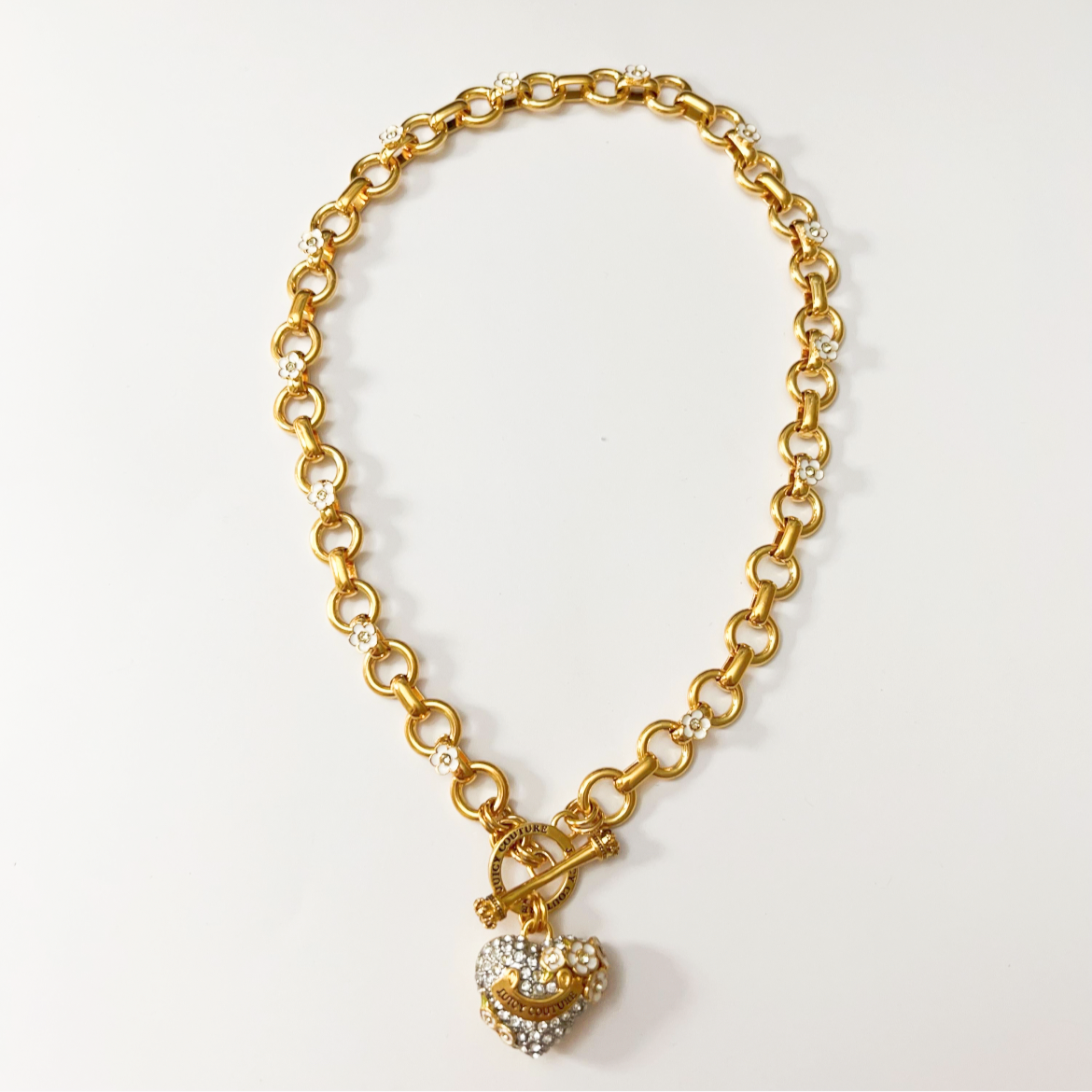 Juicy Couture charm necklace 46cm