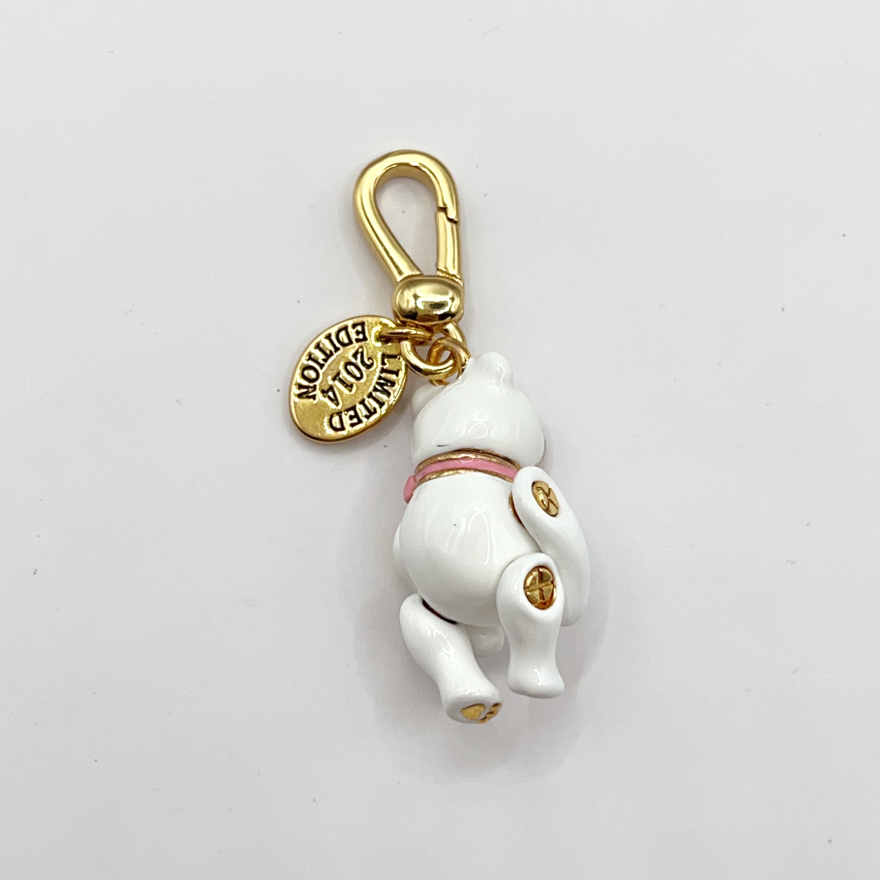 JC609-Juicy Couture white bear charm
