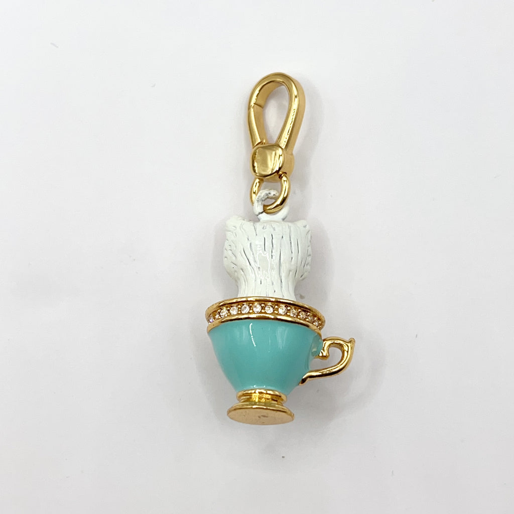 JC501-Juicy Couture dog in cup charm