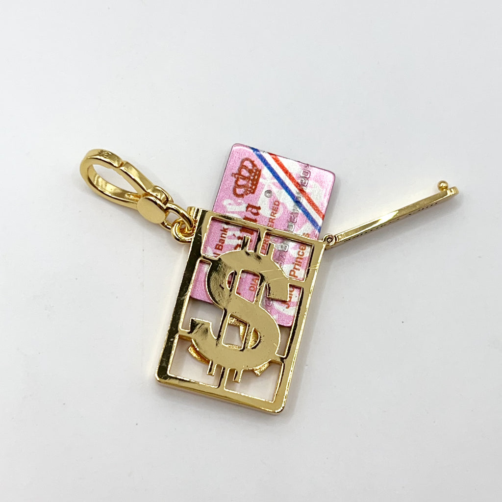 O08-Juicy Couture credit card case charm