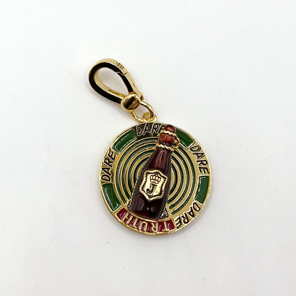 JC034-Juicy Couture bottle spinner charm