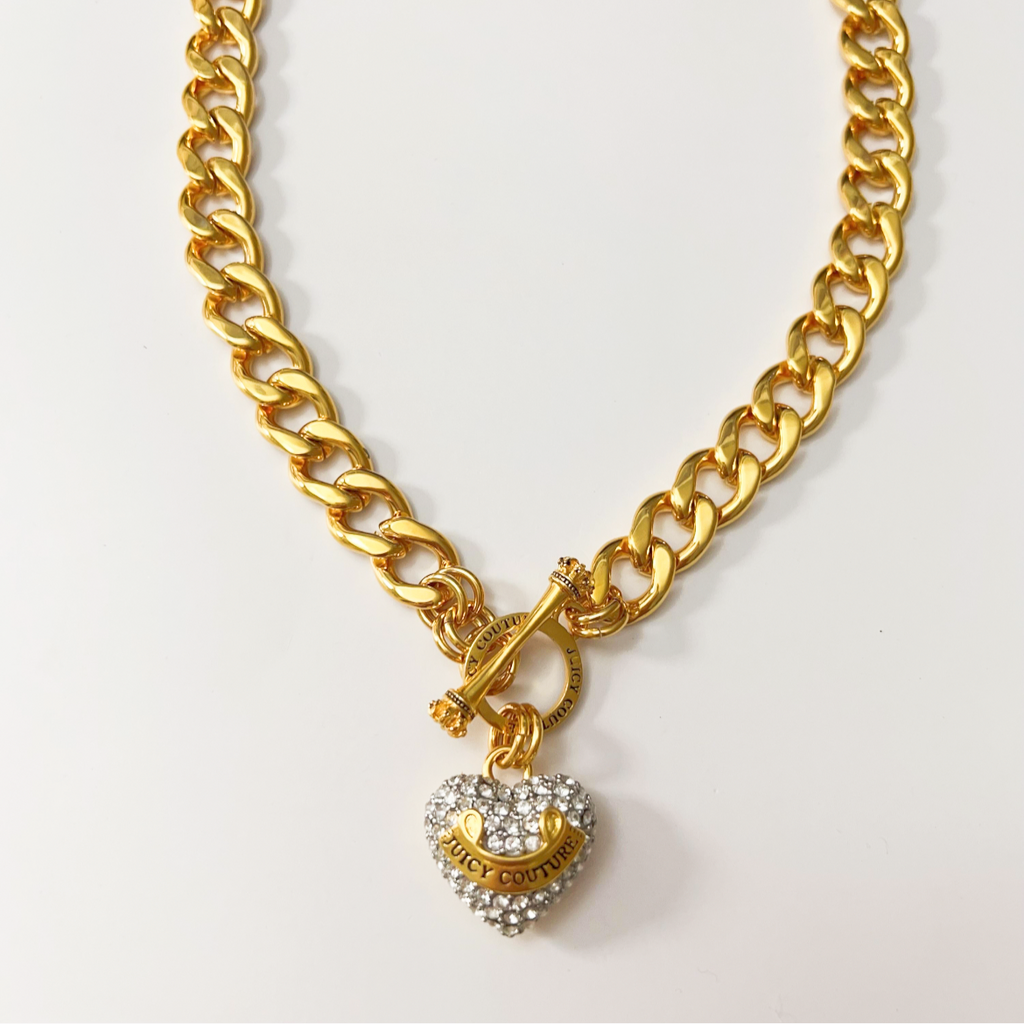 Juicy Couture charm necklace 43cm