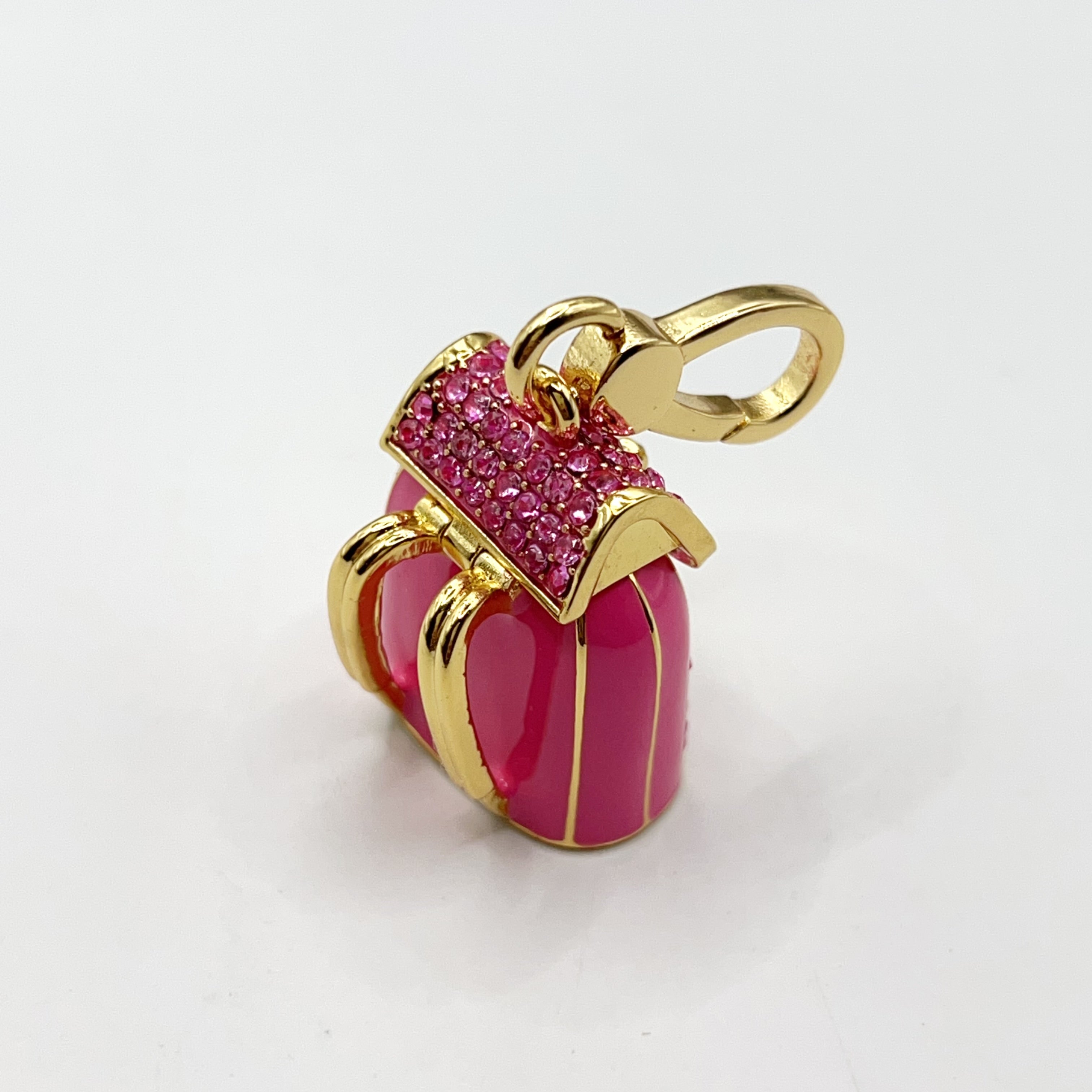 O10-Juicy Couture pink backpack charm