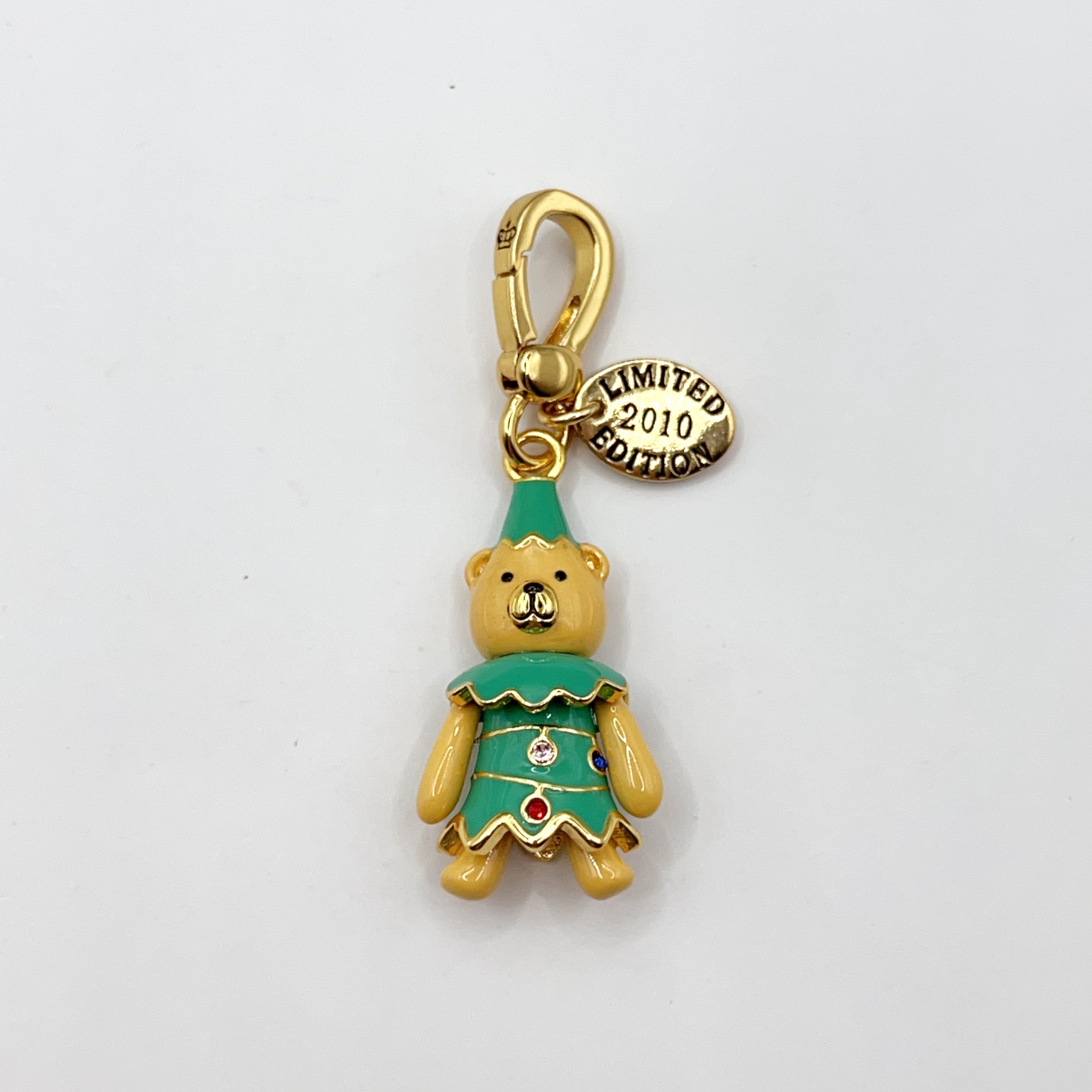 JC080-Juicy Couture Christmas tree bear charm