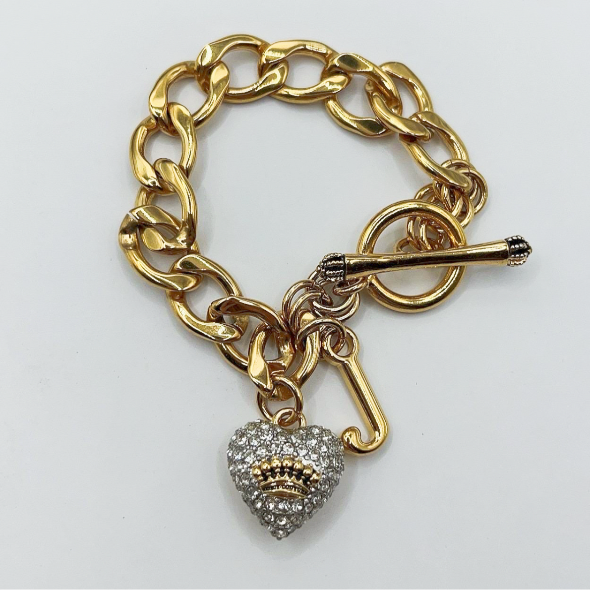 Juicy Couture charm bracelet 17cm