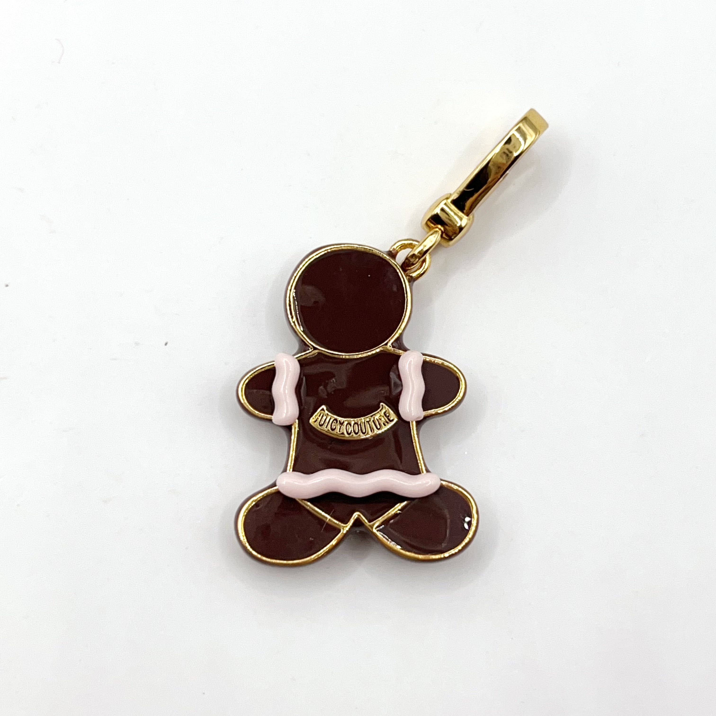 A12-Juicy Couture gingerbread man charm