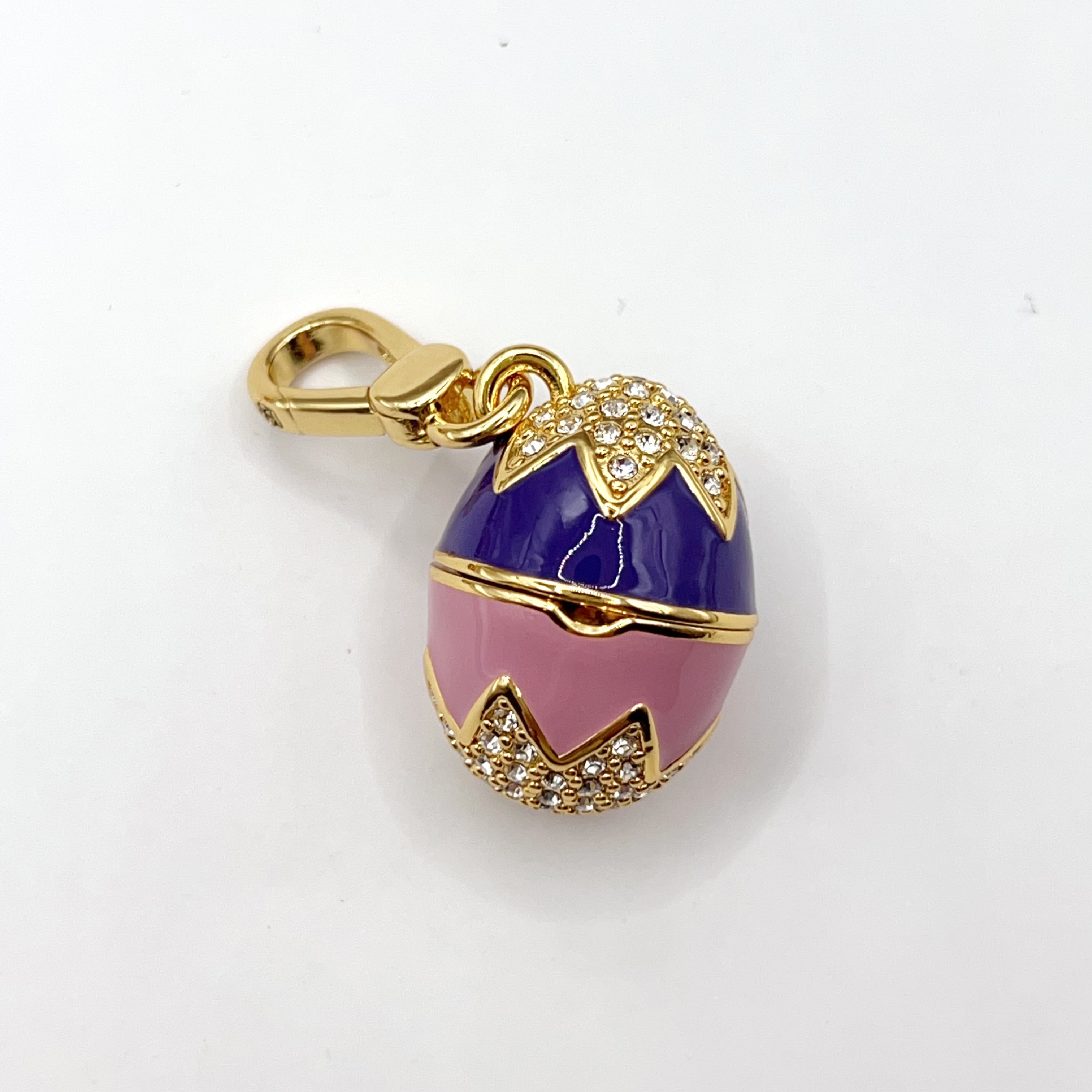 JC553-Juicy Couture purple egg charm