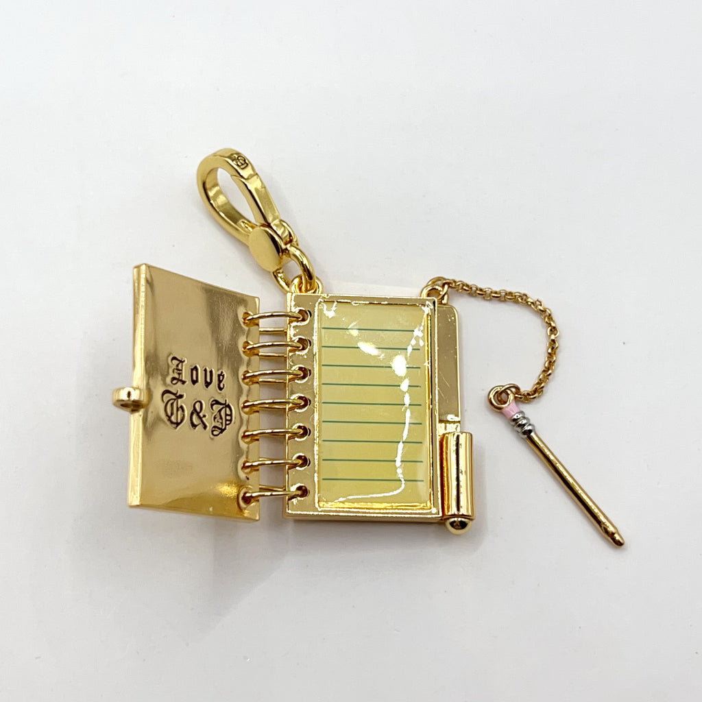 M04-Juicy Couture notebook charm