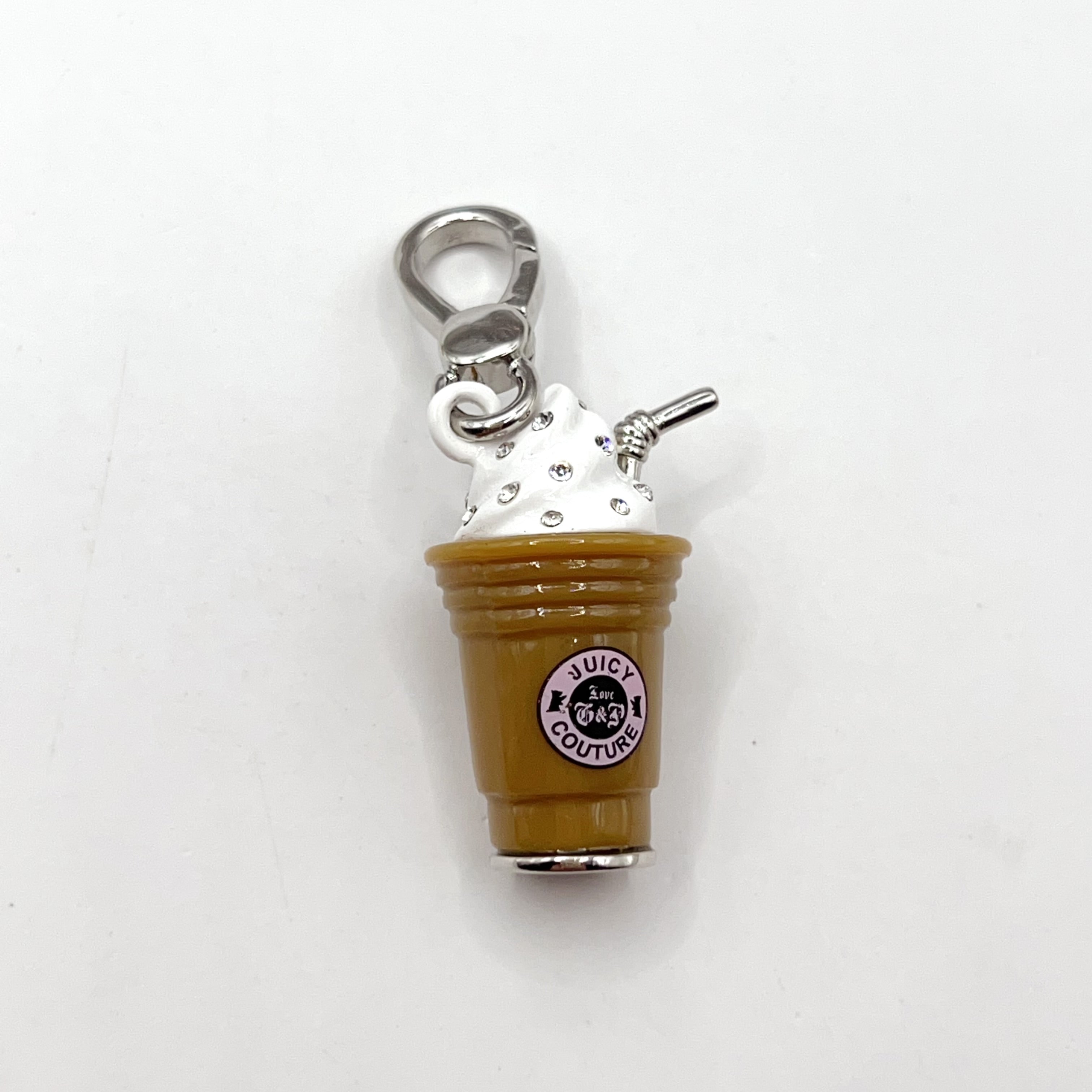 JC007-Juicy Couture iced Frappuccino charm