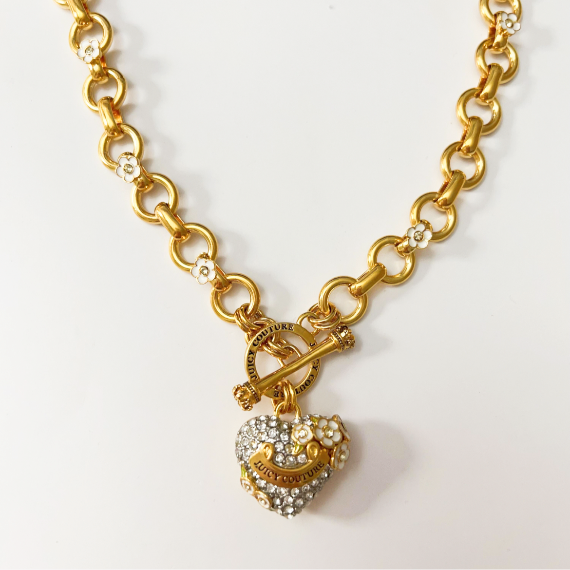 Juicy Couture charm necklace 46cm