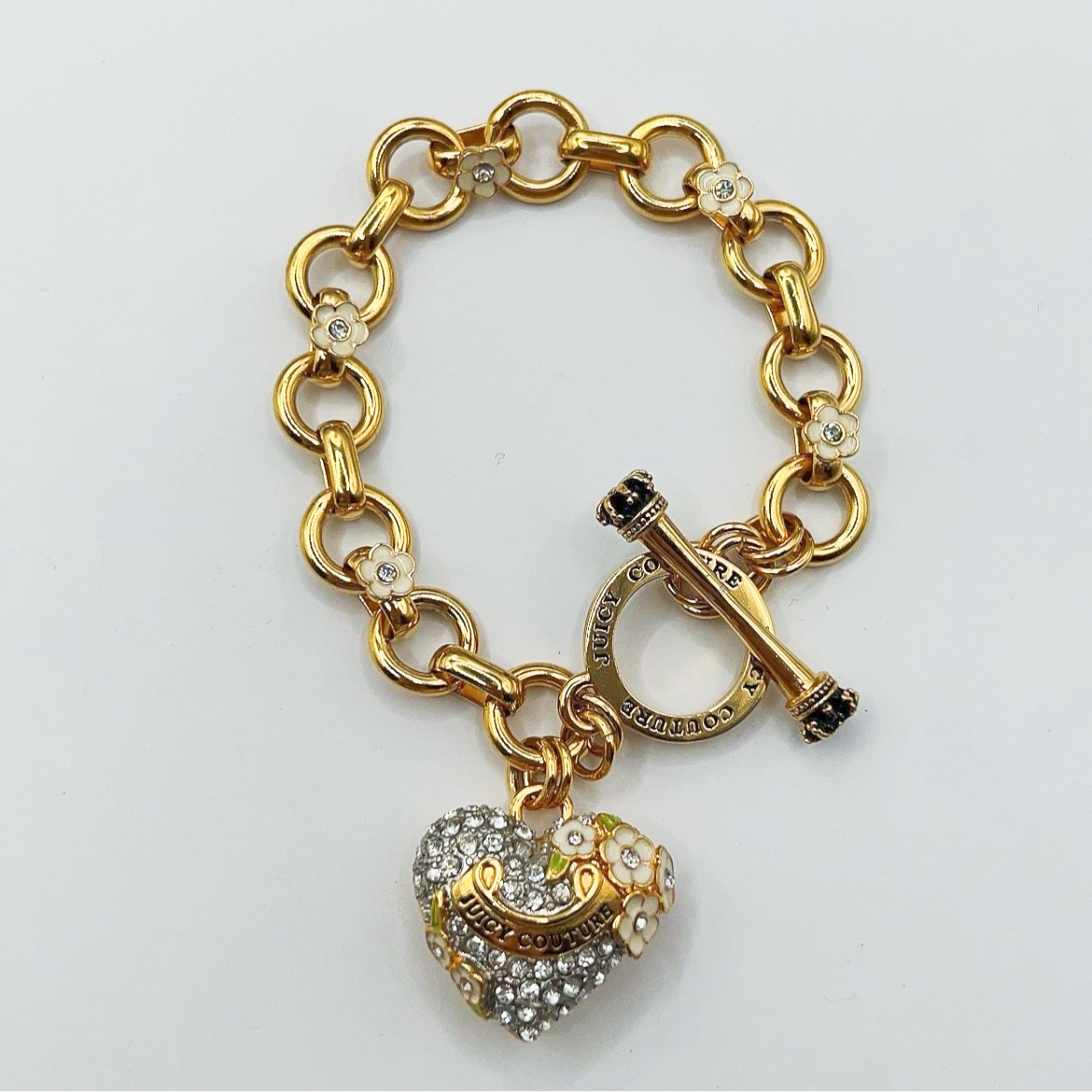 Juicy Couture charm bracelet 17cm
