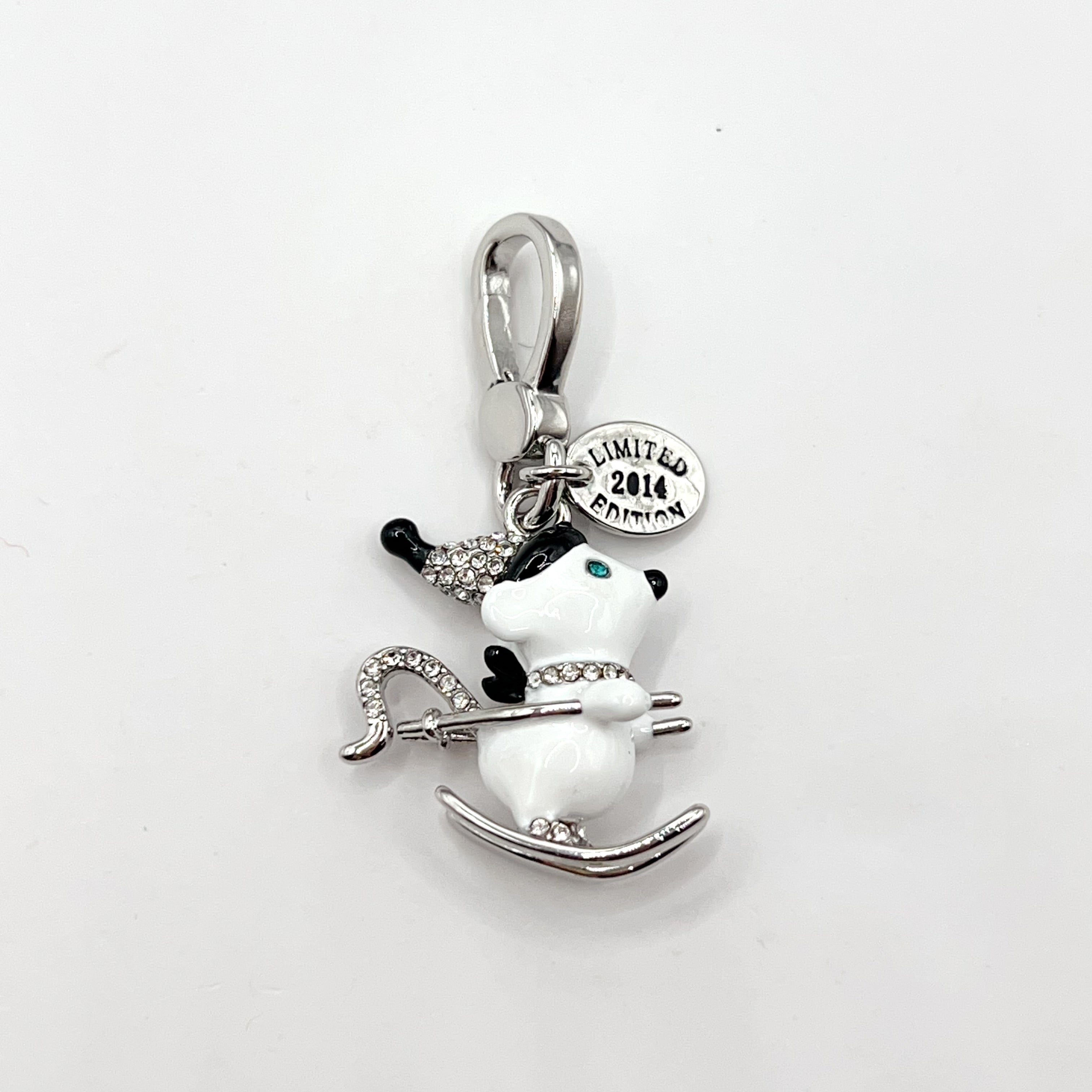 JC064-Juicy Couture white mouse charm